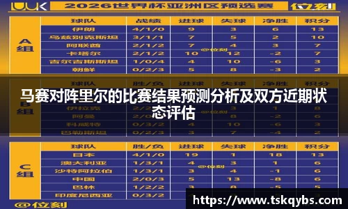 马赛对阵里尔的比赛结果预测分析及双方近期状态评估